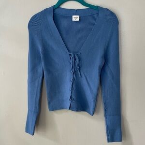 Abercrombie Blue Cardigan — Size XS